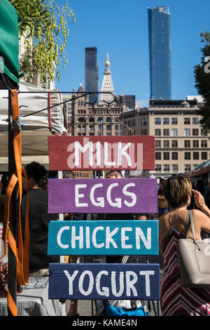 Union Square Greenmarket, NYC, USA Stockfoto