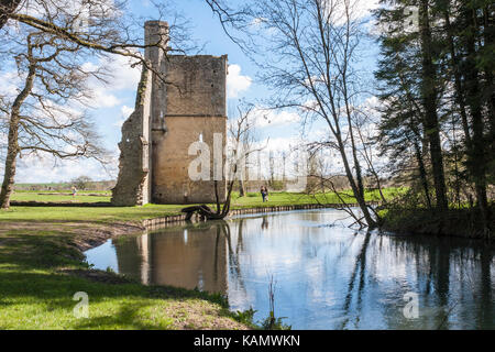 Minster Lovell Hall, Oxfordshire, England, GB, UK. Stockfoto