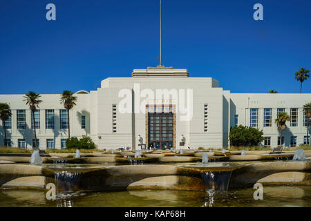 Der wunderschönen Santa Monica City Hall in Los Angeles County, Kalifornien, USA Stockfoto