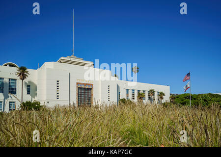 Der wunderschönen Santa Monica City Hall in Los Angeles County, Kalifornien, USA Stockfoto