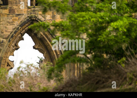 Guisborough Priorat, North Yorkshire Stockfoto