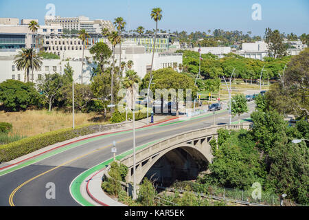 Der wunderschönen Santa Monica City Hall in Los Angeles County, Kalifornien, USA Stockfoto