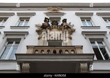 Barocke Gebäude (gouverneurshaus) auf Unter den Linden in Berlin (Deutschland). Stockfoto