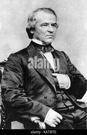 ANDREW JOHNSON (1808-1875), 17. Präsident der Vereinigten Staaten im Jahr 1859 Stockfoto