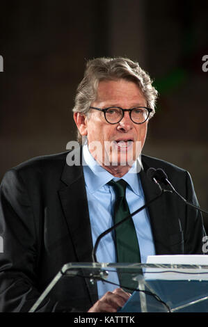 Los Angeles, USA. 27 Sep, 2017. Kerry Brougher, Direktor des Museums, bei der Pressekonferenz an der Akademie Museum von Motion Pictures in Los Angeles und für die Fertigstellung in 2019 Credit geplant: Robert Landau/Alamy leben Nachrichten Stockfoto