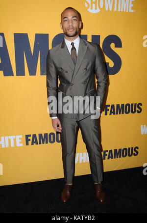 West Hollywood, CA, USA. 27 Sep, 2017. Kendrick Sampson. Weltpremiere von Showtime's ''weiß'' der berühmten Jeremy in West Hollywood statt. Credit: Birdie Thompson/AdMedia/ZUMA Draht/Alamy leben Nachrichten Stockfoto