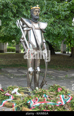 Ungarn, Mohacs, Krieger Denkmal für 1526 Schlacht Stockfoto
