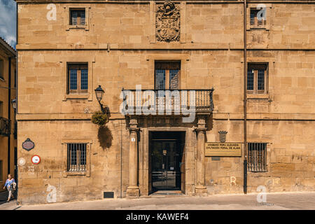 Diputacion Foral von Álava, Laguardia, La Rioja Alavesa, Baskenland, Spanien Stockfoto