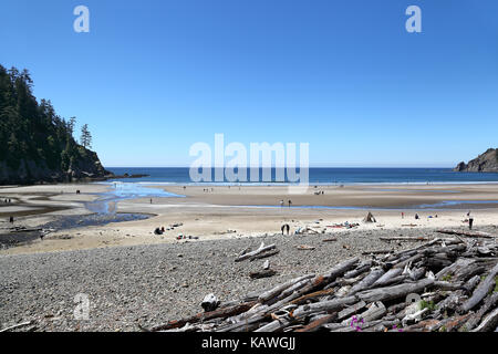 Kurze Sand Strand, Oswald West, Oregon Stockfoto