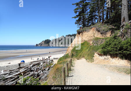 Kurze Sand Strand, Oswald West, Oregon Stockfoto