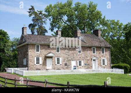 Thompson-Neely Haus in neue Hoffnung Pennsylvania - USA Stockfoto