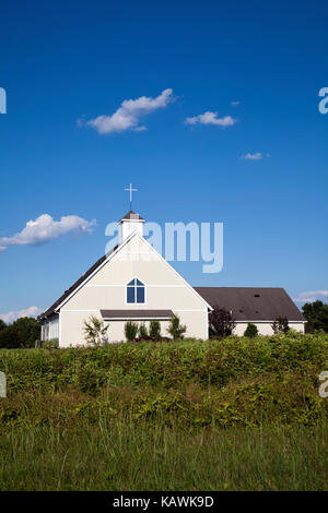 Christi Himmelfahrt lutherischen Kirche in Bucks County, Pennsylvania, USA Stockfoto