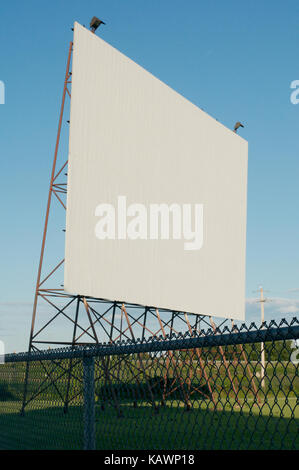 Route 66 Drive-in-Film in Springfield, Illinois, USA Stockfoto