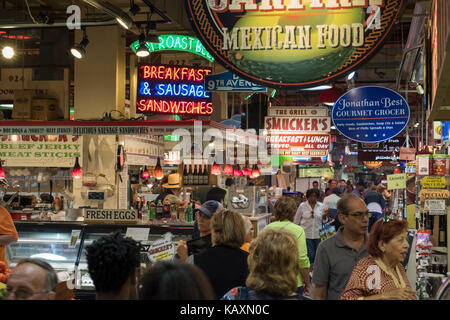 Reading Terminal Market, Philadelphia, PA, USA Stockfoto