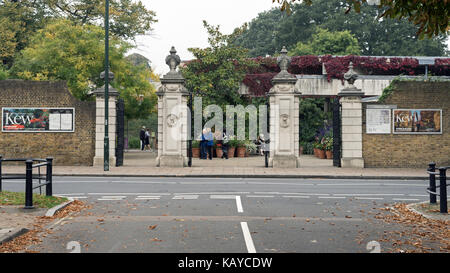 Kew Gardens Victoria Gate Stockfoto