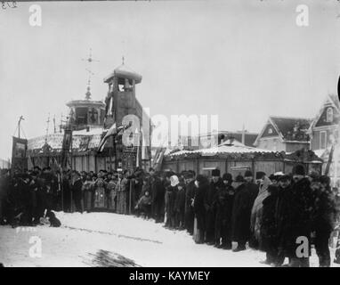 Blechdose Kathedrale schwarz Stockfoto