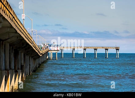 Ocean Beach Municipal Pier, Ocean Beach, San Diego, Kalifornien, USA Stockfoto