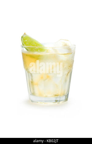 Cocktail, Longdrink, außenseiten (Cranberry, Wodka, Red Bull, Limes), Stockfoto