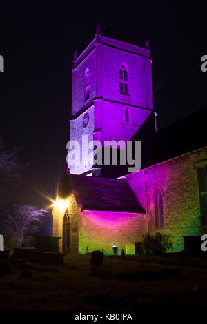 Der hl. Thomas Becket Kirche in Pucklechurch, South Gloucestershite, England Stockfoto