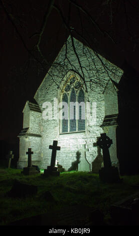 Der hl. Thomas Becket Kirche in Pucklechurch, South Gloucestershite, England Stockfoto