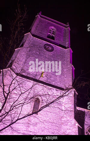 Der hl. Thomas Becket Kirche in Pucklechurch, South Gloucestershite, England Stockfoto