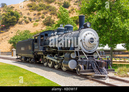 Vintage-Lokomotive Stockfoto