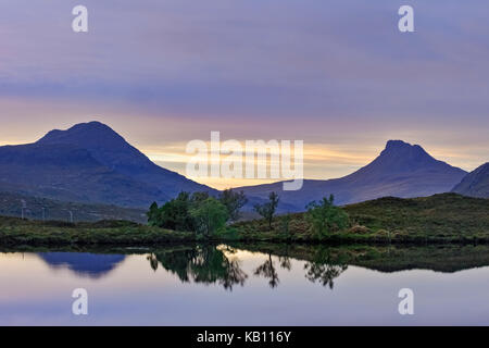 Assynt, Sutherland, Schottland, Vereinigtes Königreich Stockfoto