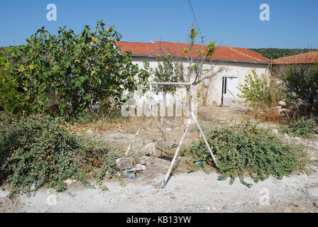 Agios Thomas, ein kleines Bergdorf in Limassol District, Zypern Stockfoto