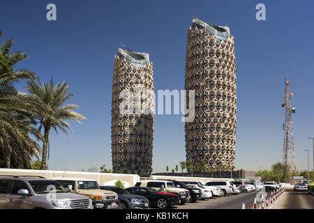 Appartmenthäuser, Abu Dhabi, Stockfoto