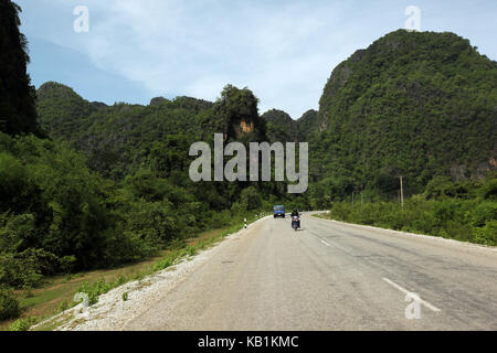 Asien, Südostasien, Laos, zentral Laos, tha khaek, Straße 12, wird die Schleife, khammuan, mahaxai, Stockfoto