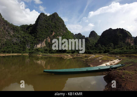 Asien, Südostasien, Laos, zentral Laos, tha khaek, Straße 12, wird die Schleife, khammuan, mahaxai, Stockfoto