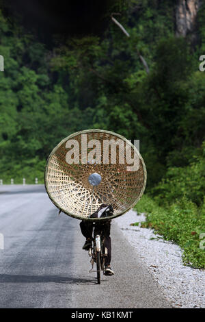 Asien, Südostasien, Laos, zentral Laos, tha khaek, Straße 12, wird die Schleife, khammuan, mahaxai, Stockfoto