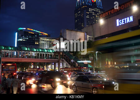 Asien, Südostasien, Thailand, Bangkok, Siam Square, Nacht, Stockfoto