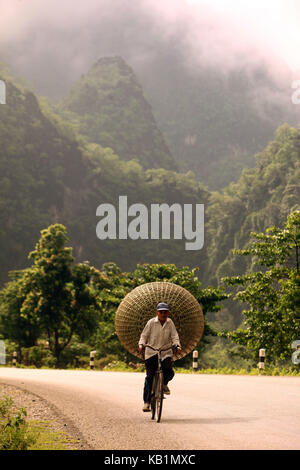 Asien, Südostasien, Laos, zentral Laos, tha khaek, Straße 12, wird die Schleife, khammuan, mahaxai, Stockfoto