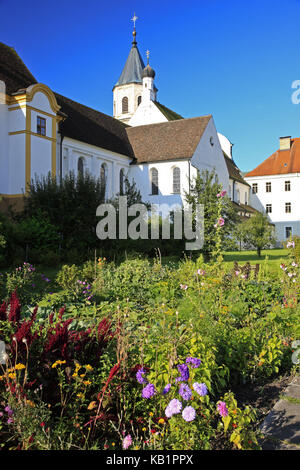 Deutschland, Bayern, Oberbayern, Pfaffenwinkel (Region), Kloster Polling, Stockfoto