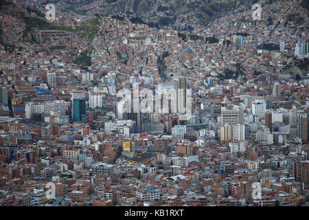 Bolivien, La Paz, Stadtbild, Stockfoto