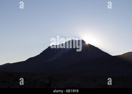 Bolivien, Los Lipez, Mirador Volcan Ollagüe, Stockfoto