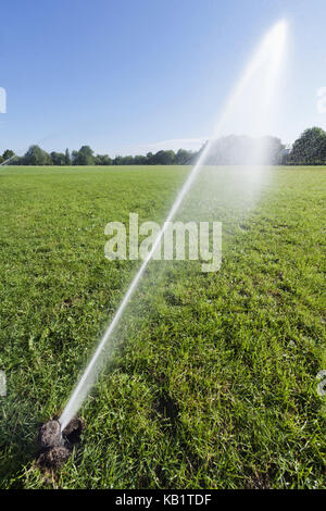 England, London, Regents Park, Bewässerungsanlagen, Stockfoto