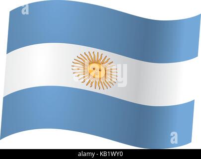 Isolierte Flagge Stock Vektor