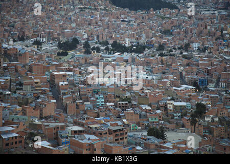 Bolivien, La Paz, Stadtbild, Stockfoto