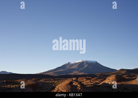 Bolivien, Los Lipez, Mirador Volcan Ollagüe, Stockfoto