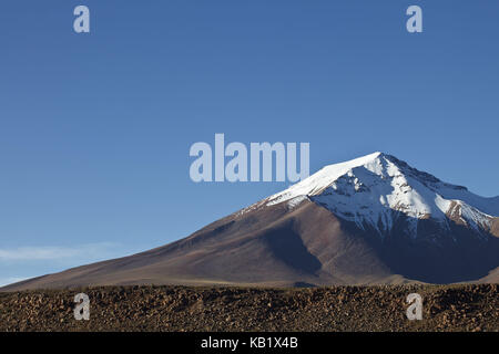 Bolivien, Los Lipez, Mirador Volcan Ollagüe, Stockfoto