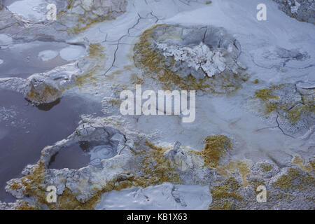 Bolivien, los Lipez, Feld geysir Sol de Manana, Stockfoto