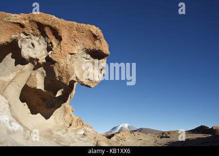 Bolivien, Los Lipez, Mirador Volcan Ollagüe, Stockfoto