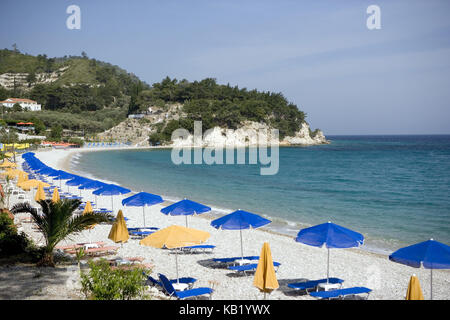 Samos, Kokkári, Lemonákia-Strand, Stockfoto