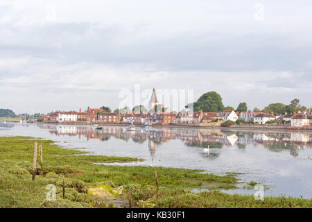 Bosham Dorf und Chichester Harbour, West Sussex, England, Großbritannien Stockfoto