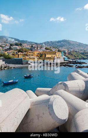 Santiago Fort, auf der Insel Madeira Stockfoto