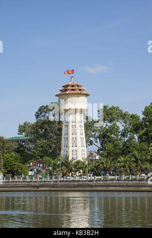 Vietnam, Mui Ne, Phan Thiet, Wasserturm, Stockfoto