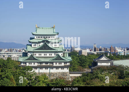 Japan, Honshu, Aichi, Nagoya, Burg Nagoya, Stockfoto