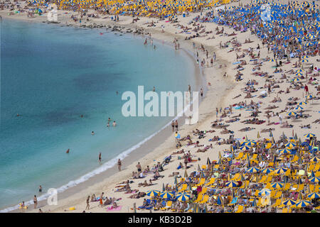 Spanien, Kanarische Inseln, Gran Canaria, Playa de Los Amadores, nahe Puerto Rico, Stockfoto